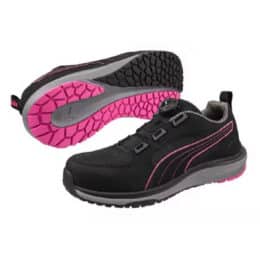 Sicherheitsschuhe PUMA Lady Aspire Pink Disc Low BOA S3S ESD FO HRO SR