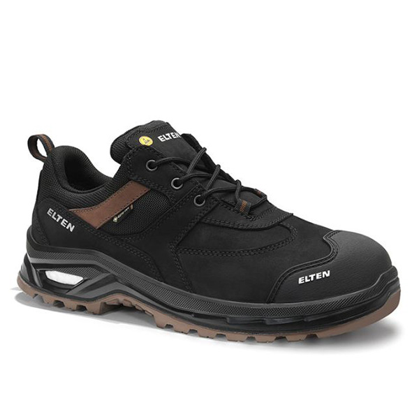Sicherheitsschuhe ELTEN Robson XXP Pro GTX® black-brown Low S3S WR SR ESD