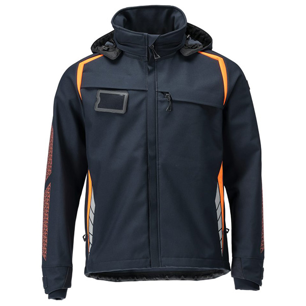 Softshell-Jacke MASCOT mit Warnschutzfarben